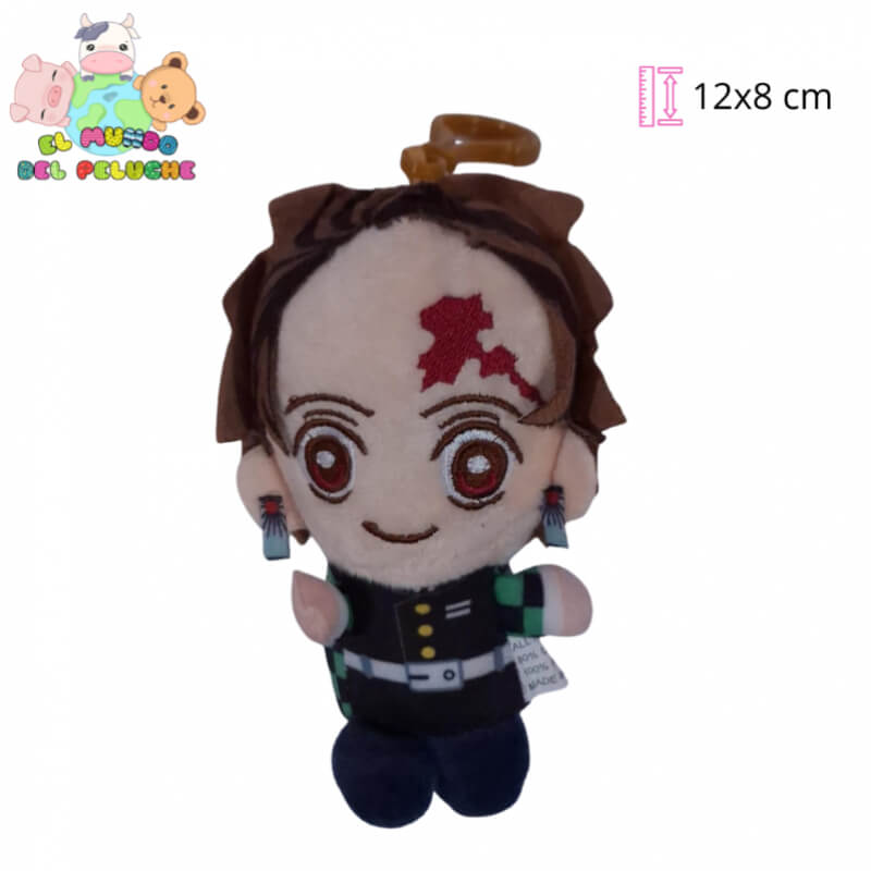Llavero de Peluche Demon Slayer | Personajes Coleccionables | 12x8 cm | El Mundo del Peluche
