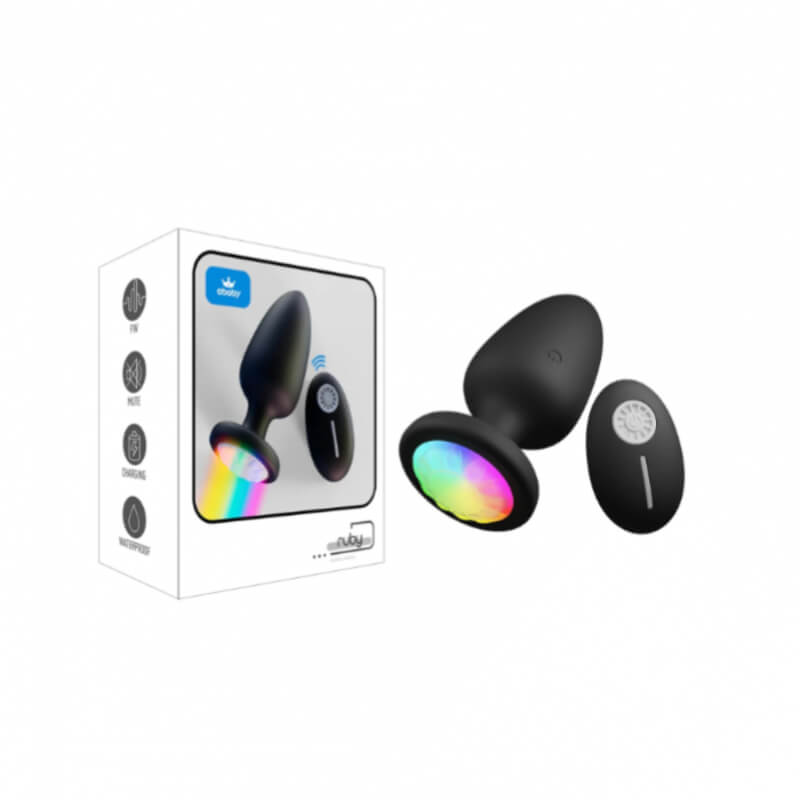 PLUG ANAL CON VIBRACION COLORS