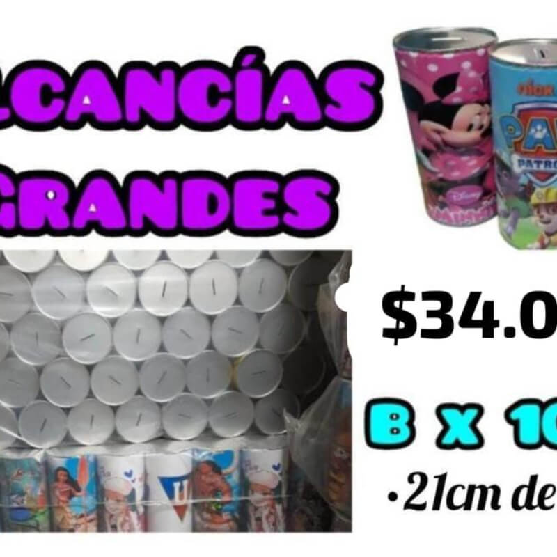 ALCANCIAS GRANDES