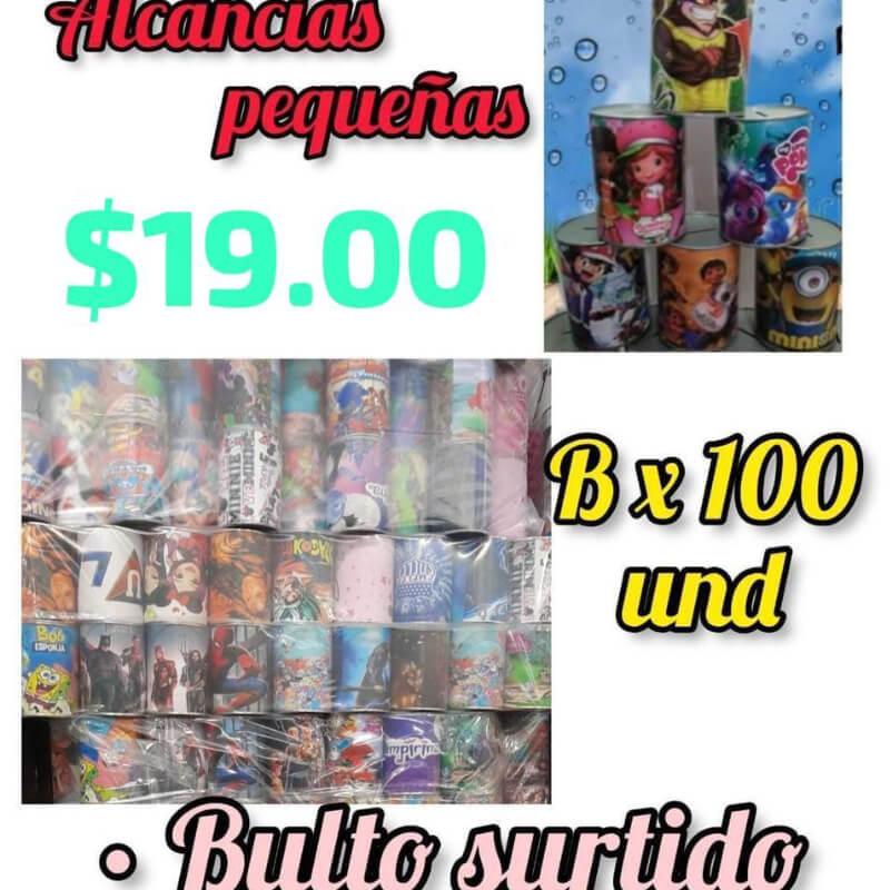 ALCANCIAS PEQUEÑAS