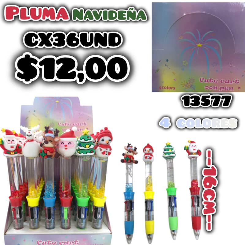 PLUMA NAVIDEÑA