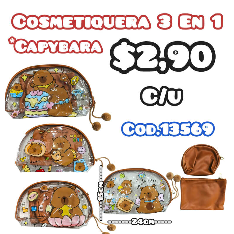 COSMETIQUERA 3 EN 1