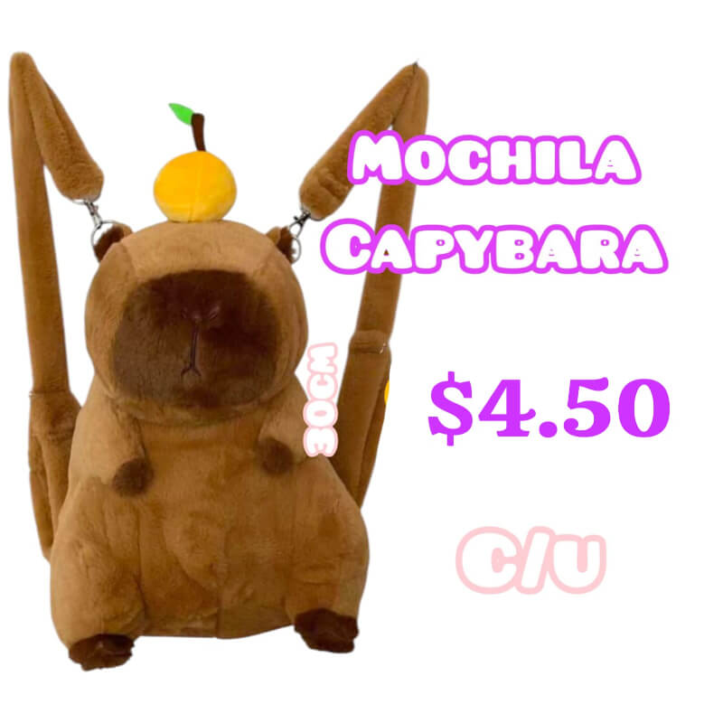 MOCHILA CAPYBARA