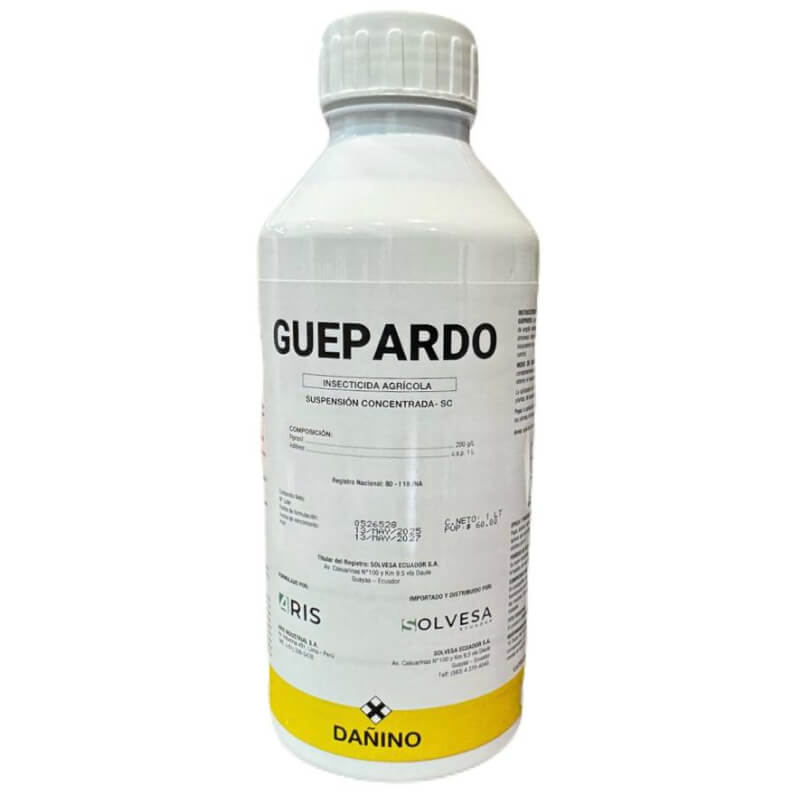 Guepardo, Insecticida. Presentación Litro, Solvesa.