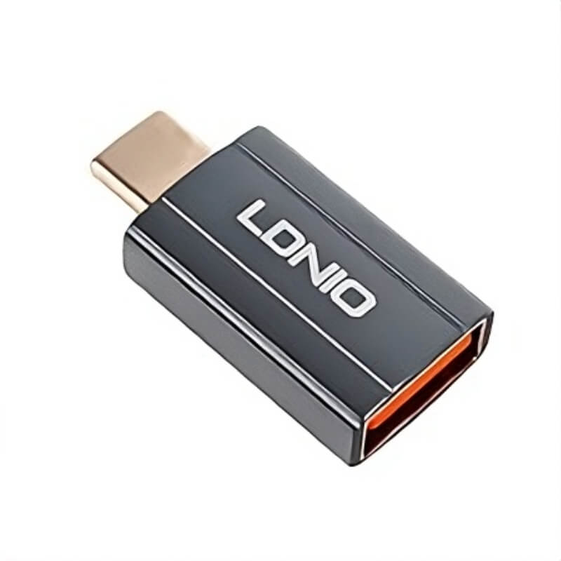 Adaptador OTG LDNIO LC140 USB - C Conexión Rápida y Compatible