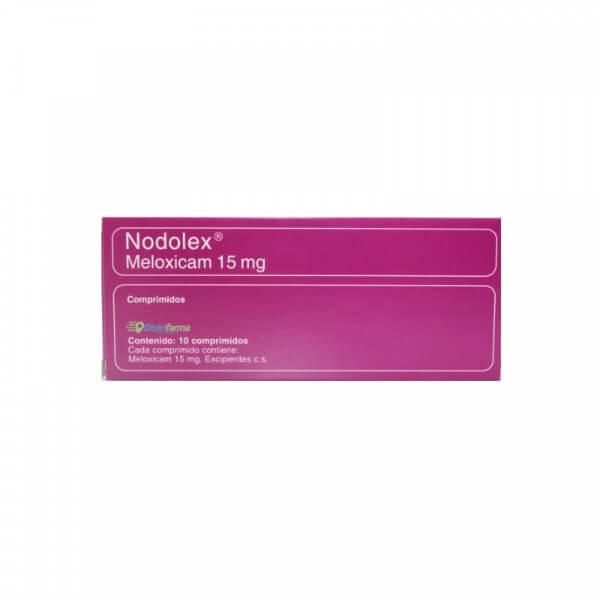 NODOLEX 15MG COMPRIMIDOS X 10*1