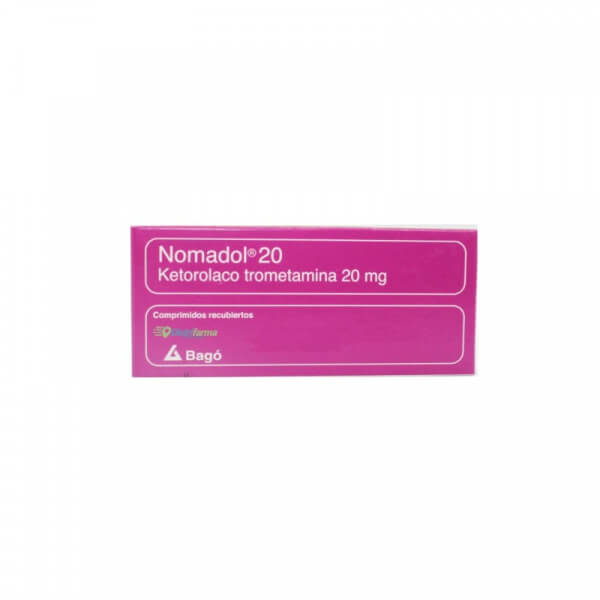 NOMADOL 20MG COMPRIMIDOS X 10*1