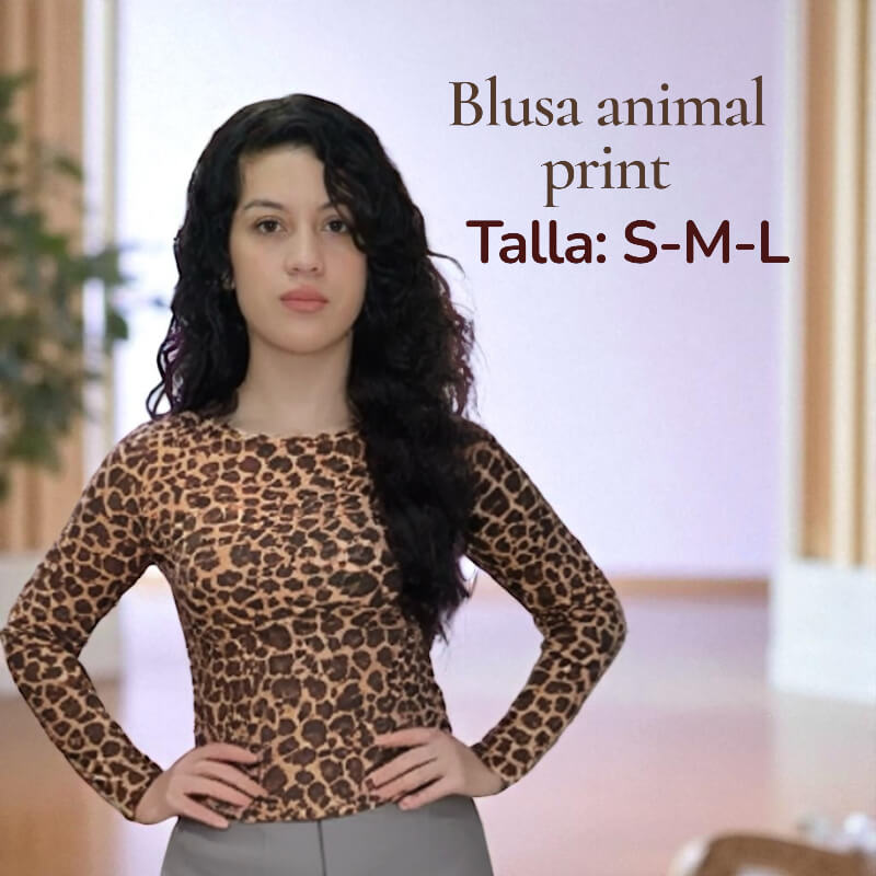 Buzo Animal print