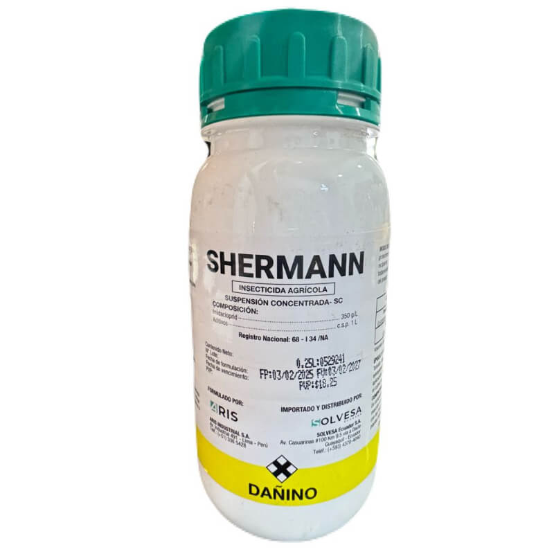 Sherman, Insecticida, Imidacloprid. Solvesa.