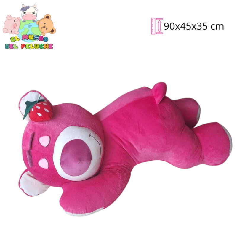 Peluche Lotso Echado Toy Story #4 | 90x45x35 cm | El Mundo del Peluche