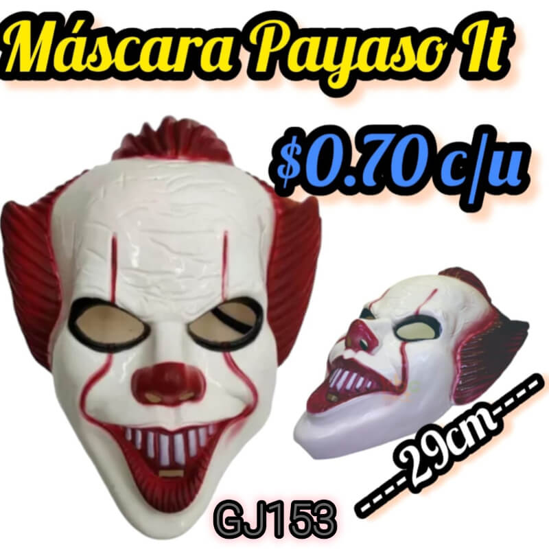 MÁSCARA PAYASO IT