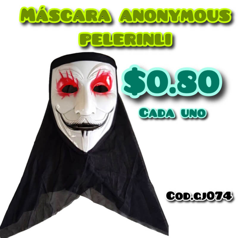 MASCARA ANONYMOUS PELERINLI