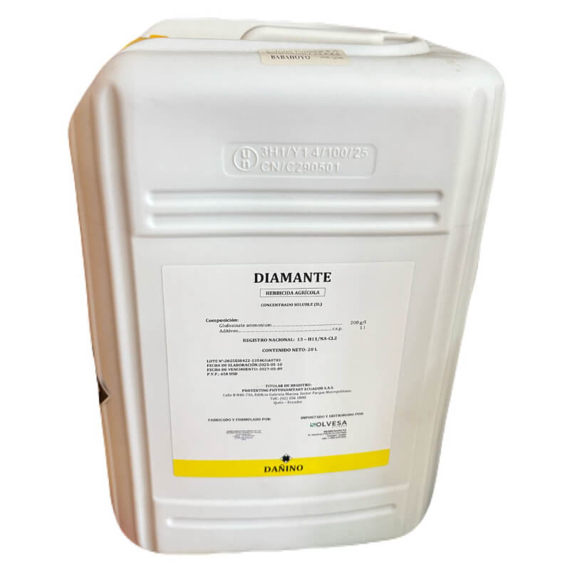 Diamante , Herbicida, Glufosinate Ammonium. Protekting