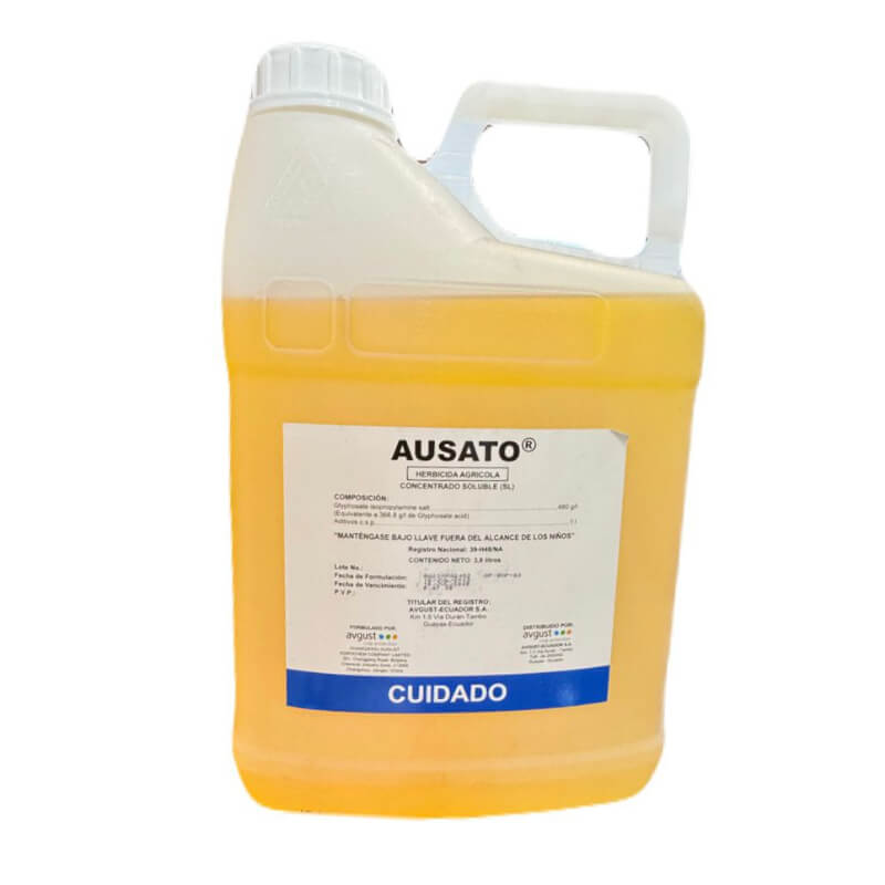 Ausato® 3.8Lts , Herbicida, Glyphosate Isopropylamine. Avgust.