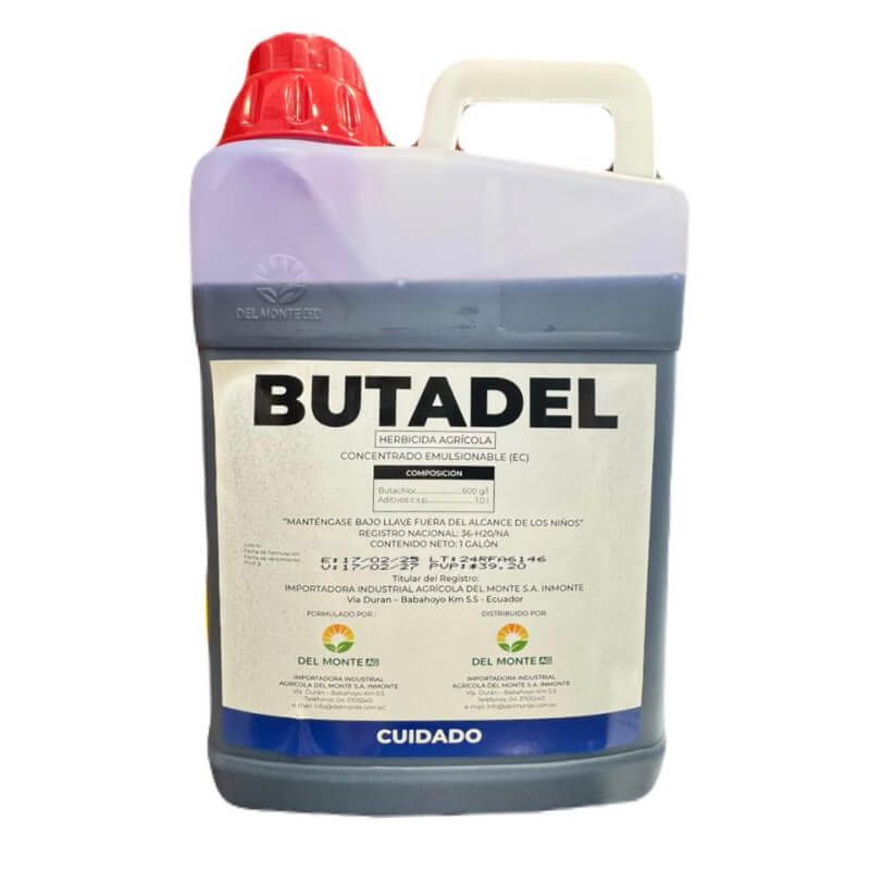 Butadel Galón, Herbicida, Butachlor. Del Monte AG