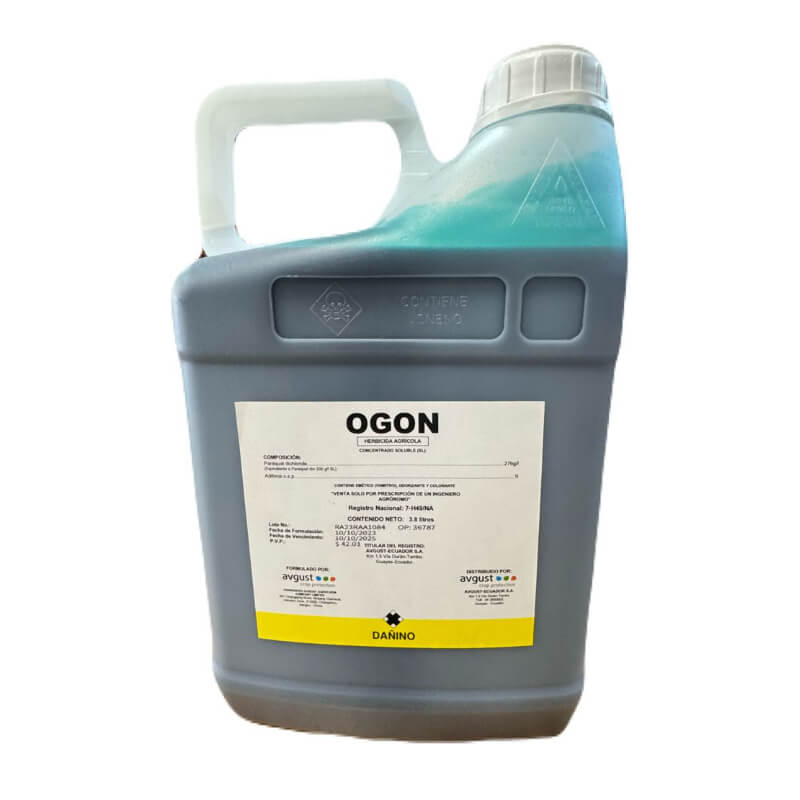Ogon Galón, Herbicida, Paraquat dichloride. Avgust.