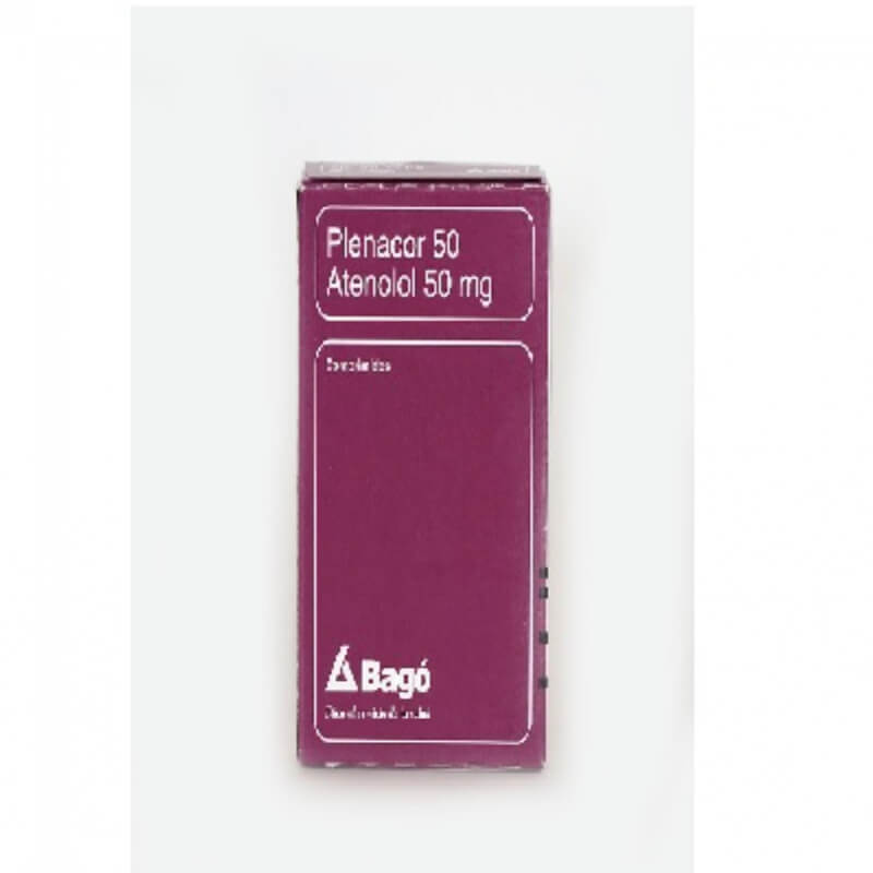 Plenacor 50mg 30 comprimidos: Atenolol