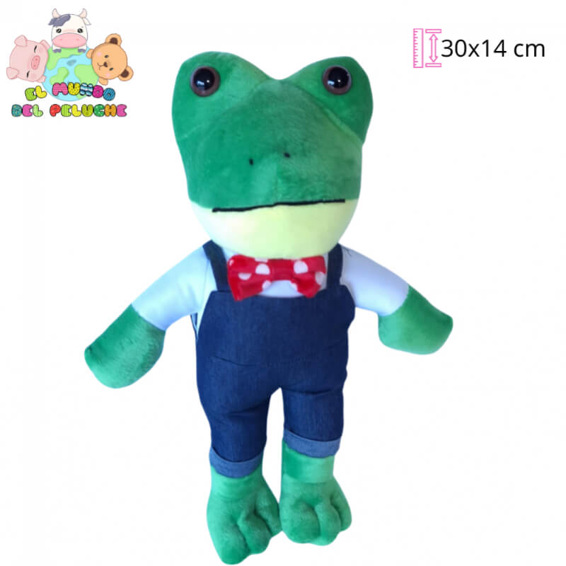 Peluche Rana Rheene #0 | 30x14 cm | El Mundo del Peluche