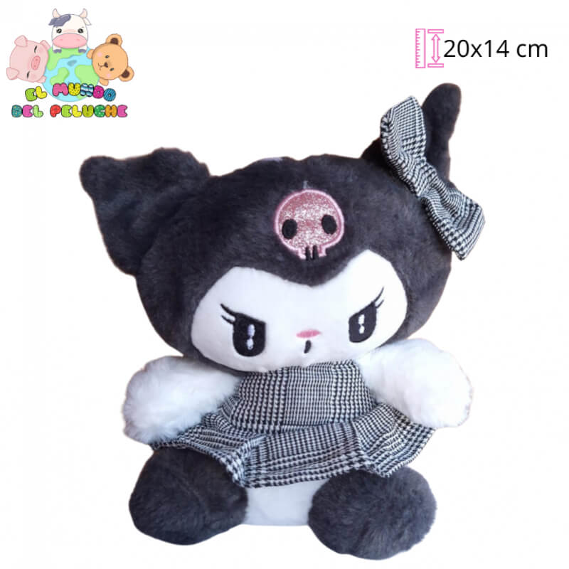Peluche Melody y Kuromi Sanrio Friends | 20x14 cm | El Mundo del Peluche