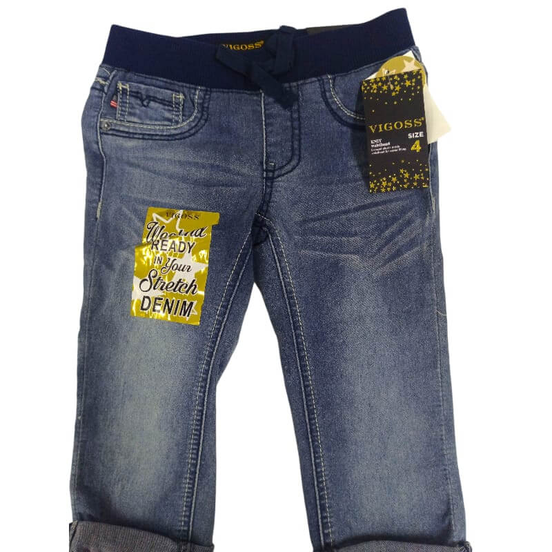 Pantalón Mezclilla Vigoss Talla 4 - Jeans Niño