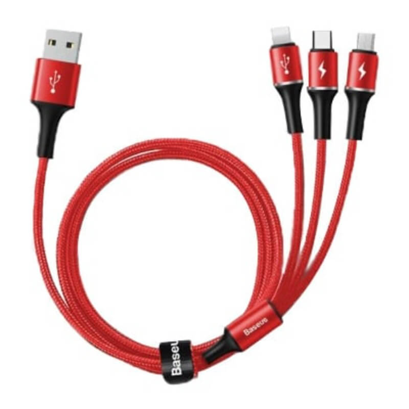 Cable LDNIO 3 en 1 LC93 Carga Rápida y Máxima Compatibilidad