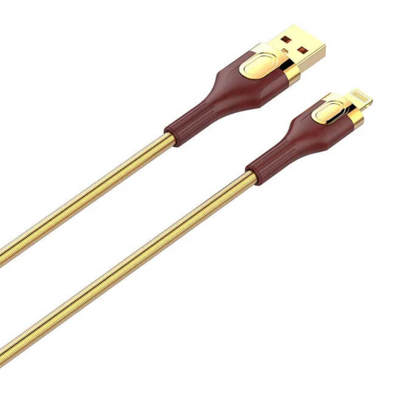 Cable LDNIO LS682 USB - Lightning 2 Mts Carga Rápida y Durabilidad