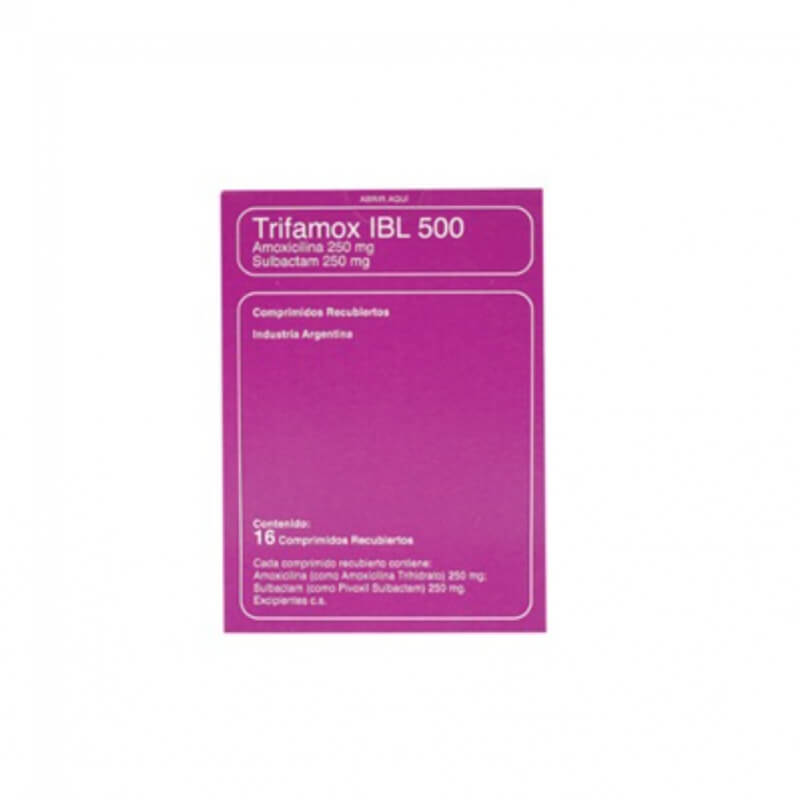 TRIFAMOX IBL 500MG COMPRIMIDOS X 16