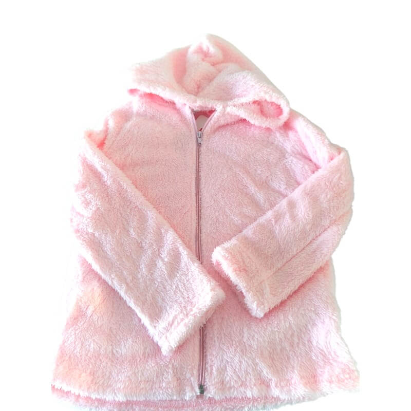 Chamarra Rosa Niña - Abrigo Infantil de Moda