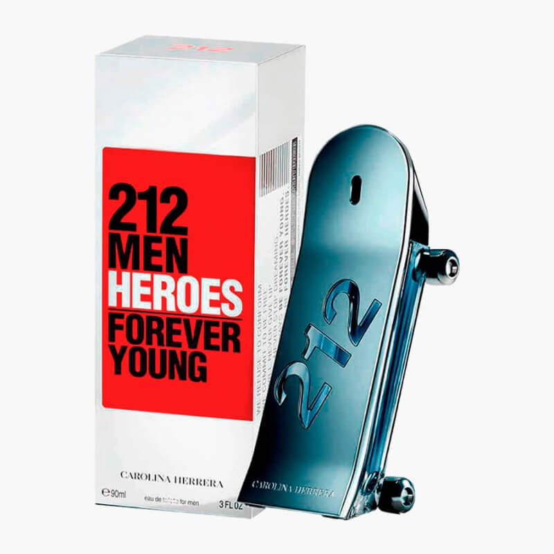212 MEN HEROES HOMBRE - 90ML - CAROLINA HERRERA