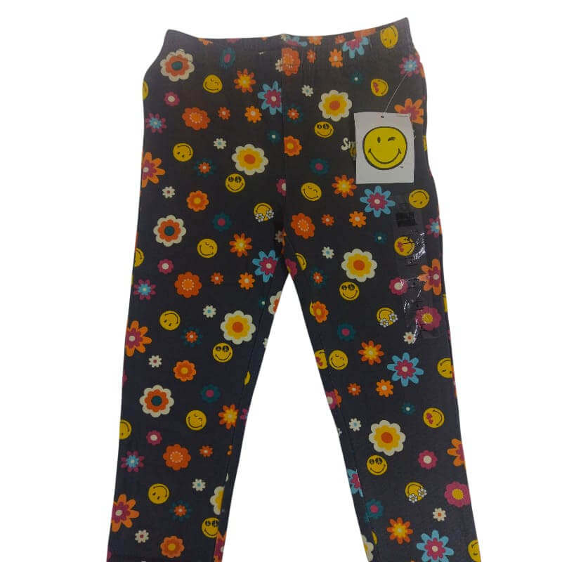 Pantalón Niña Flores Smiley World - Diseño Moderno y Cómodo