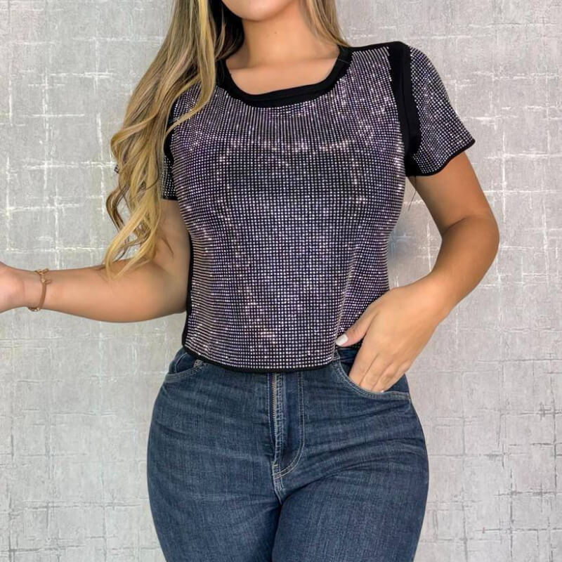BLUSA AURA DE BRILLO
