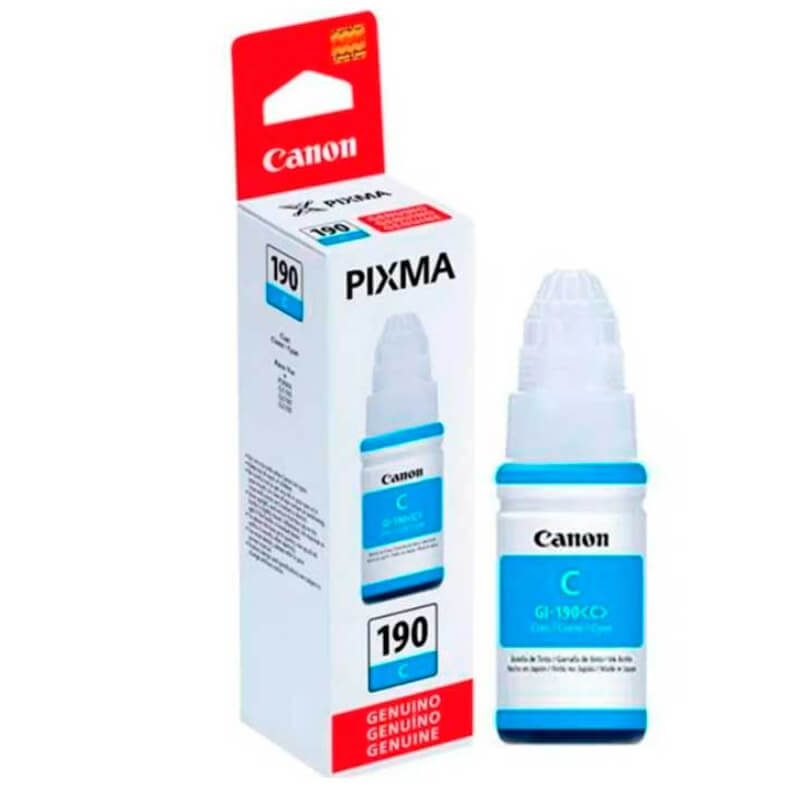Tinta Compatible AAA Canon GI-190 Cyan 70ML para PIXMA