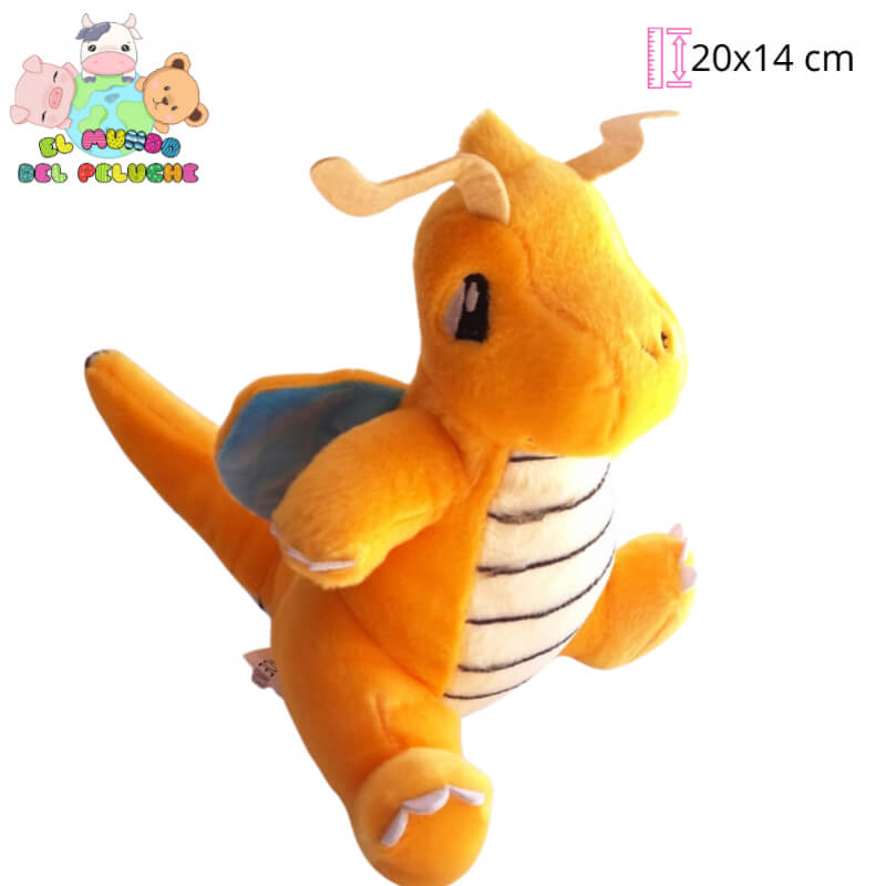 Peluche Pokémon Dragonite #1 | 20x14 cm | El Mundo del Peluche