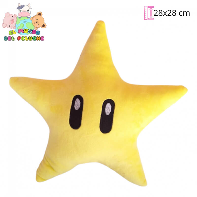 Peluche Estrella Súper Suave | 28x28 cm | El Mundo del Peluche