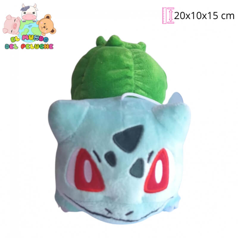 Peluche Pokémon Bulbasaur | 20x10x15 cm | El Mundo del Peluche