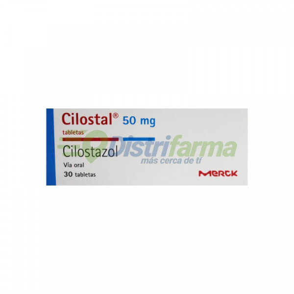 CILOSTAL 50MG TABLETAS X 30*3