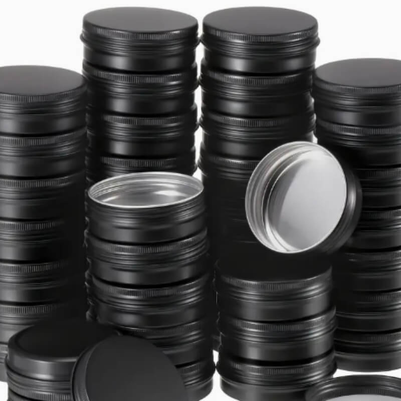 Lata de Aluminio Negra