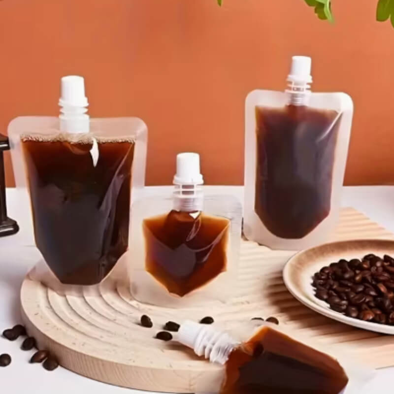 Fundas Transparentes Doypack con Tapa