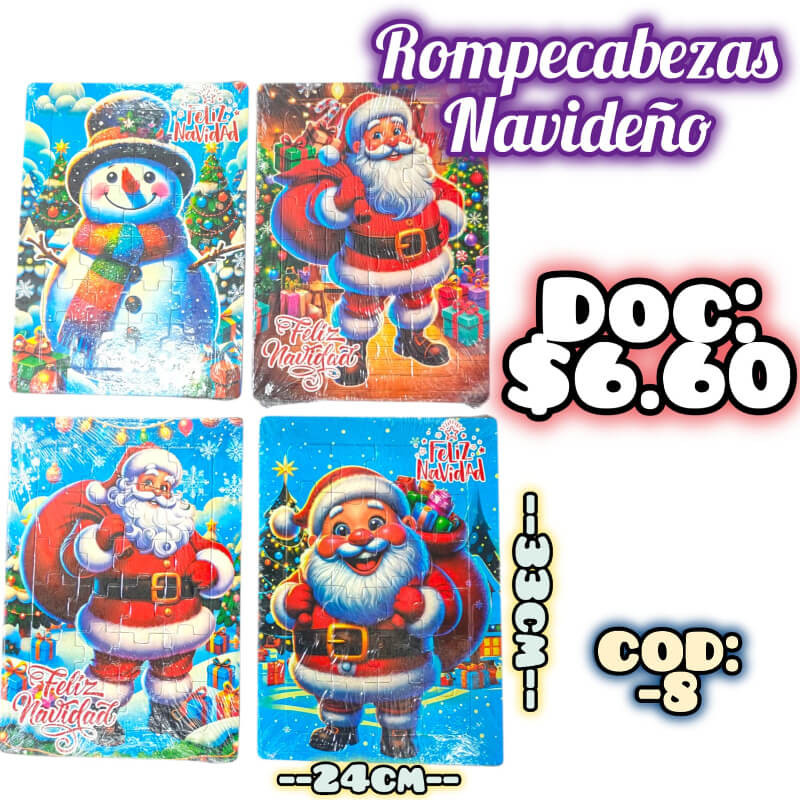 ROMPECABEZAS NAVIDEÑO