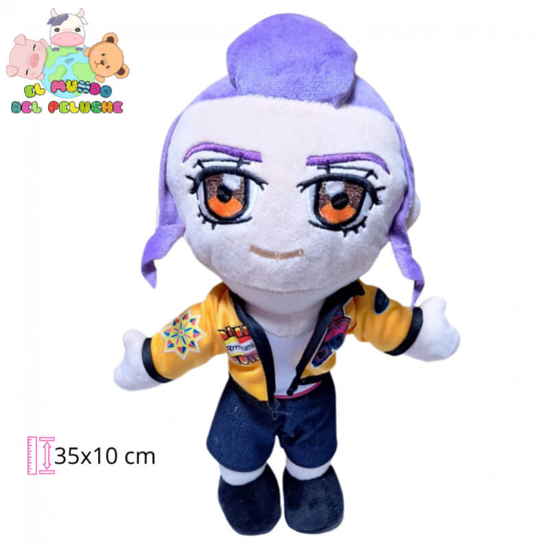 Rumi | Las Guerreras K-Pop | Peluche Coleccionable | 35x10 cm | El Mundo del Peluche