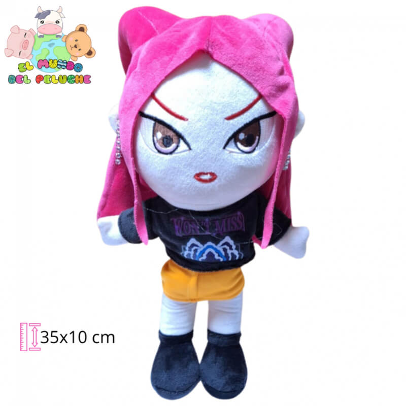 Mira | Las Guerreras K-Pop | Peluche Coleccionable | 35x10 cm | El Mundo del Peluche