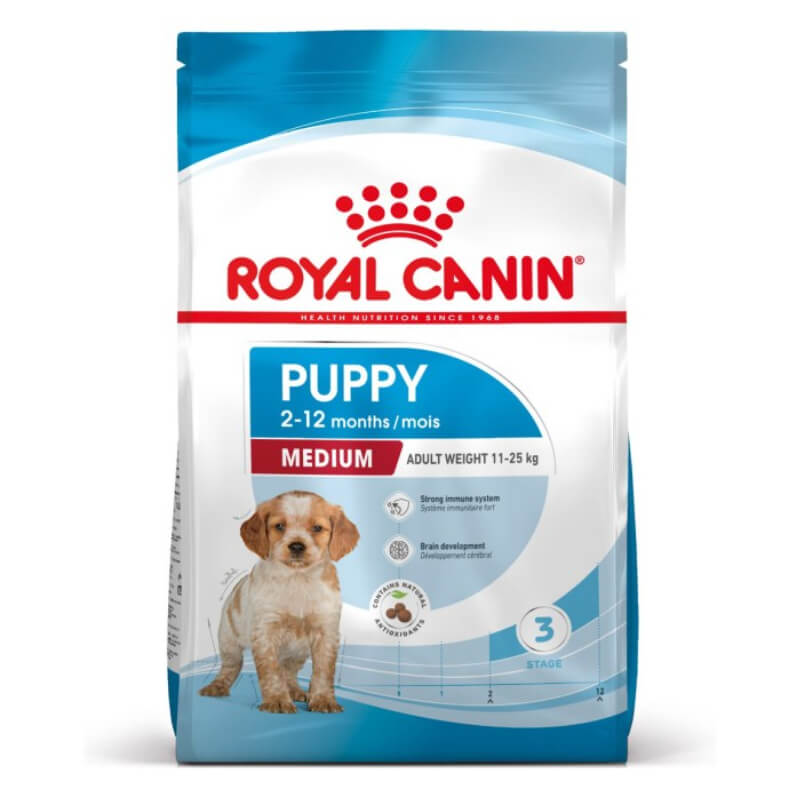 Roya Canin Medium Puppy 4kg