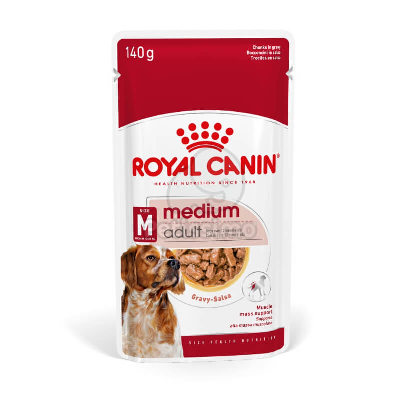 Royal Canin MEDIUM Adult 140gr Pouch