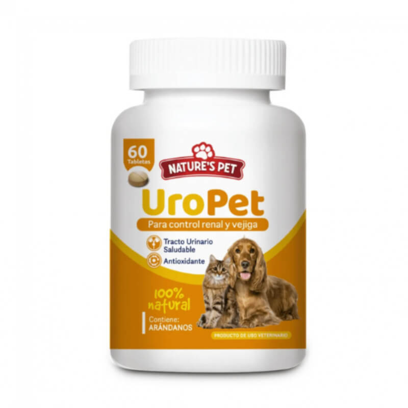 Uropet Tabletas para Mascotas - 60 Unidades
