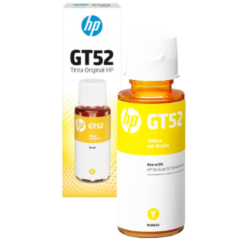 Tinta HP Amarilla Compatible AAA Colores Vivos y Definidos