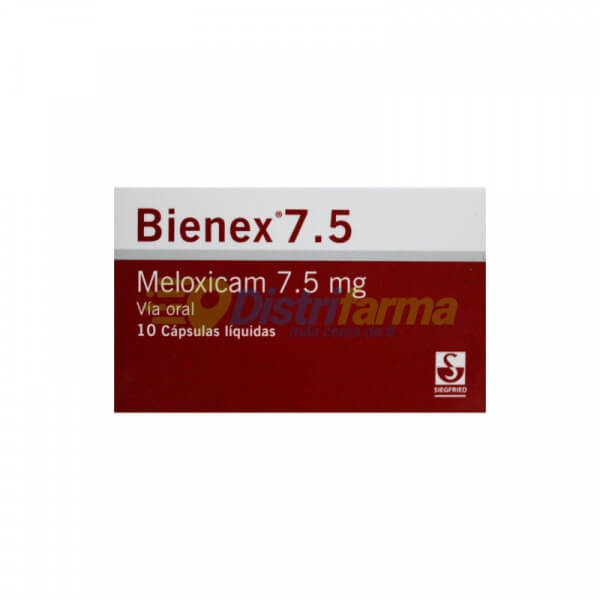 BIENEX 7.5MG CAPSULAS X 10*1