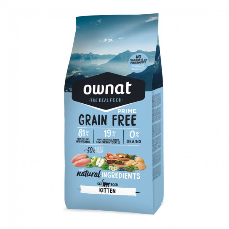 Ownat Grain Free Gatitos 1kg