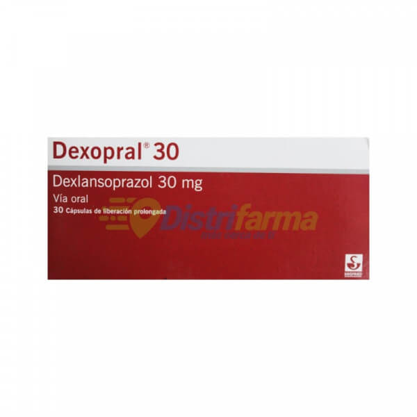 DEXOPRAL 30MG CAPSULAS X 30*5