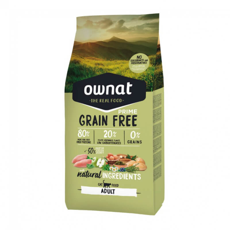Ownat Grain Free Pavo/Pollo 8kg