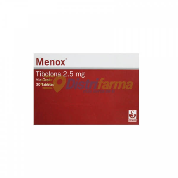 MENOX 2.5MG TABLETAS X 30*1